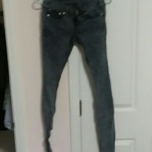 Grey skinny jeans